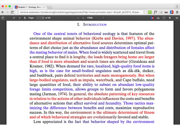 BeeLine Reader Makes Reading More Accessible – screenshot 1