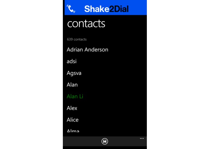Shake to Dial Pro – screenshot 2