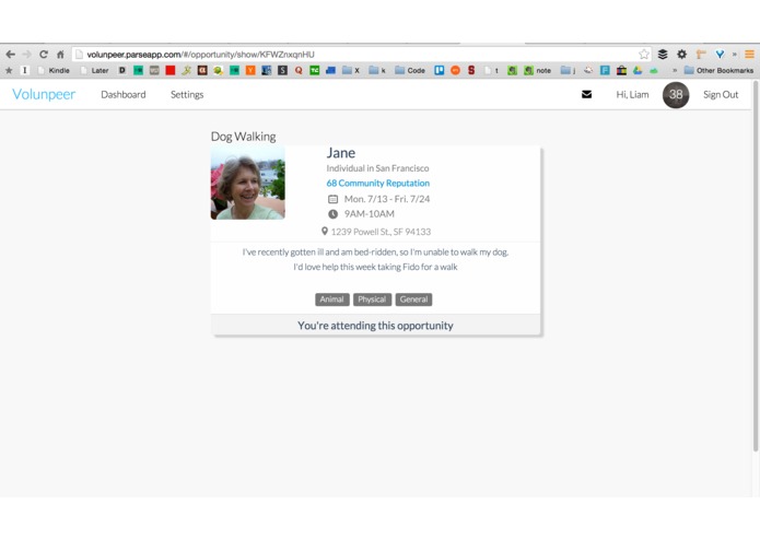 Volunpeer – screenshot 4