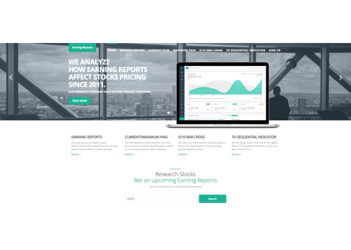 Earnings Report – screenshot 1