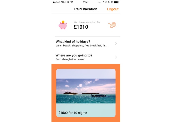 Paid Vacation – screenshot 1