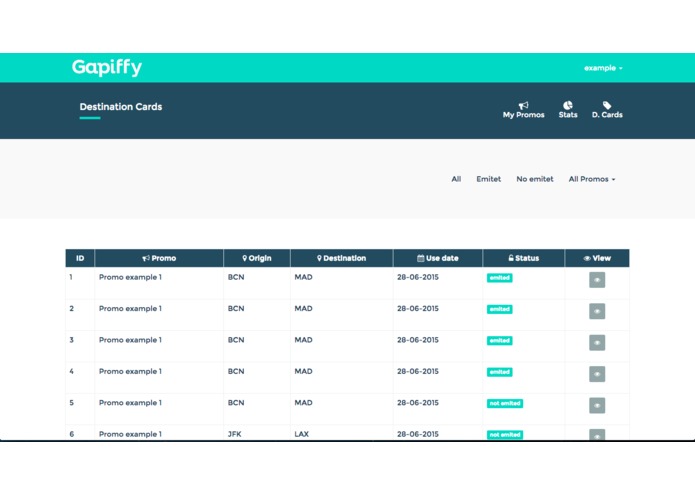 Gapiffy - Social Marketing Management System – screenshot 2