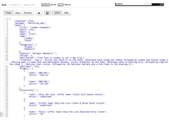 GypsyFeet London Hack – screenshot 5