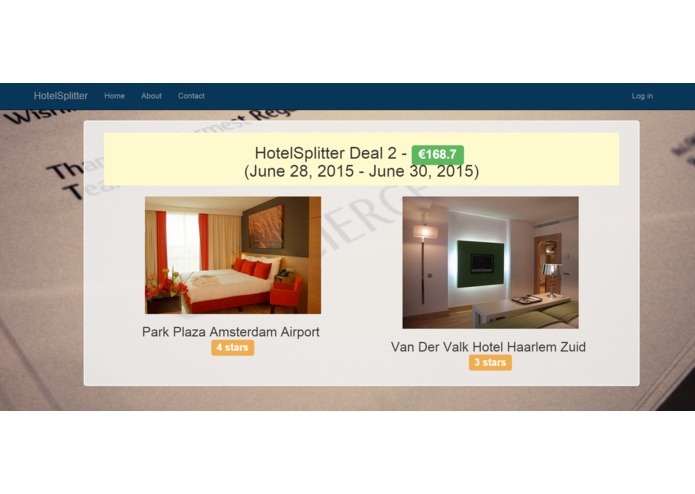 HotelSplitter – screenshot 2