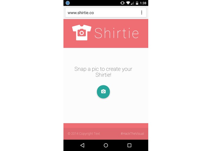 Shirtie.co – screenshot 1