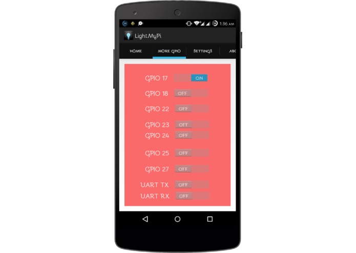LightMyPi – screenshot 1