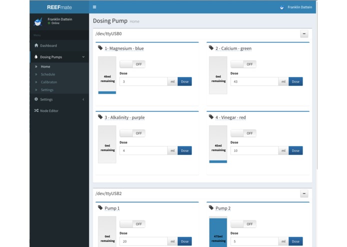 REEFmate - IoT Aquarium Controller – screenshot 1