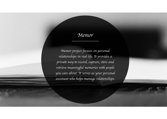 Memor App Design – screenshot 2