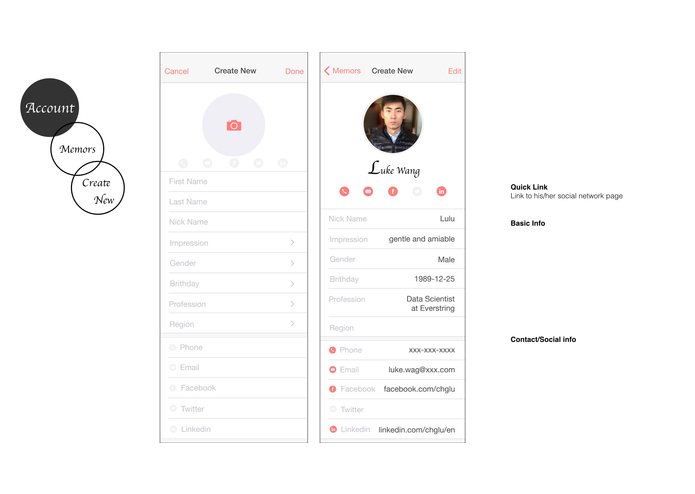 Memor App Design – screenshot 18