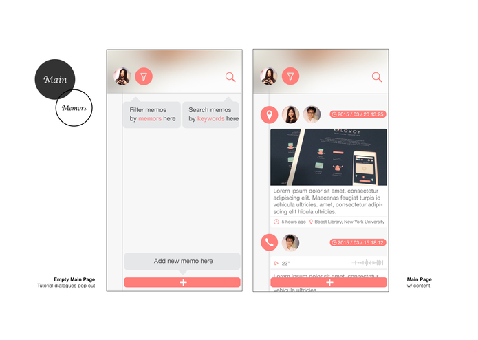 Memor App Design – screenshot 20