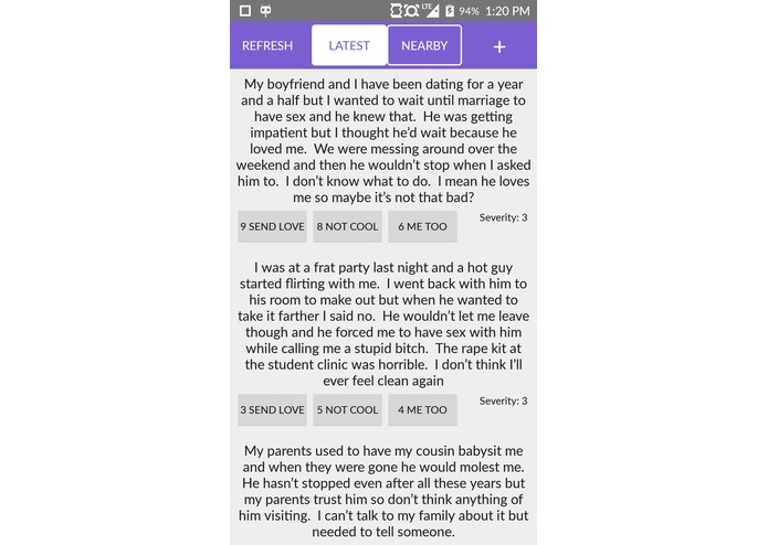 BeHeard – screenshot 2