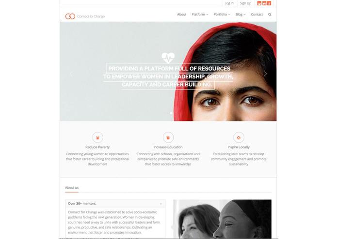 Connect for Change – screenshot 1