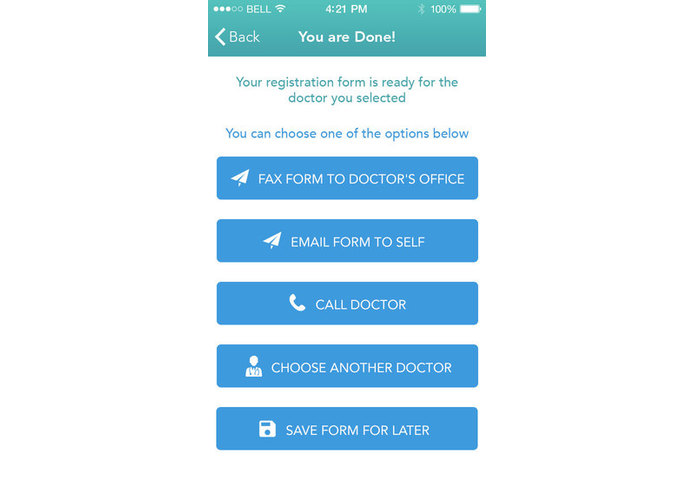 Yosi - Digital check-in for doctor offices – screenshot 1