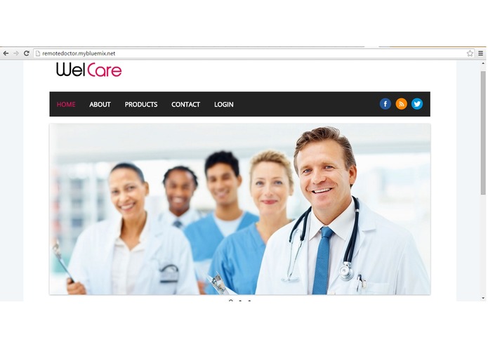Remote Doctor Monitoring System – screenshot 2