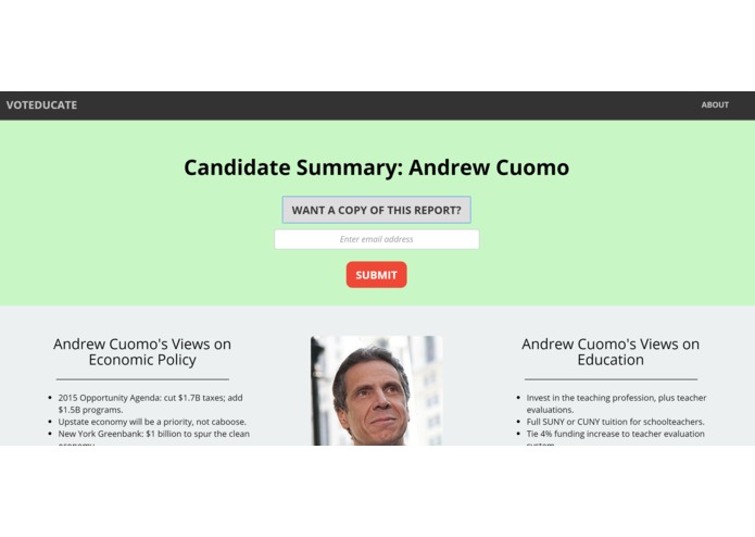 Voteducate – screenshot 2