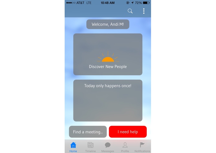 iRecover App – screenshot 1