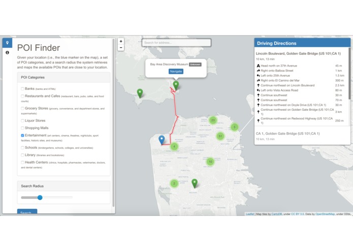 POI Finder – screenshot 1