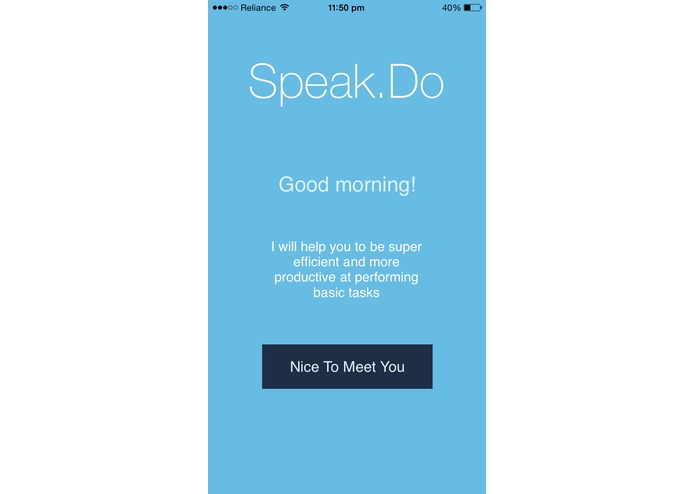 Speak.Do – screenshot 1