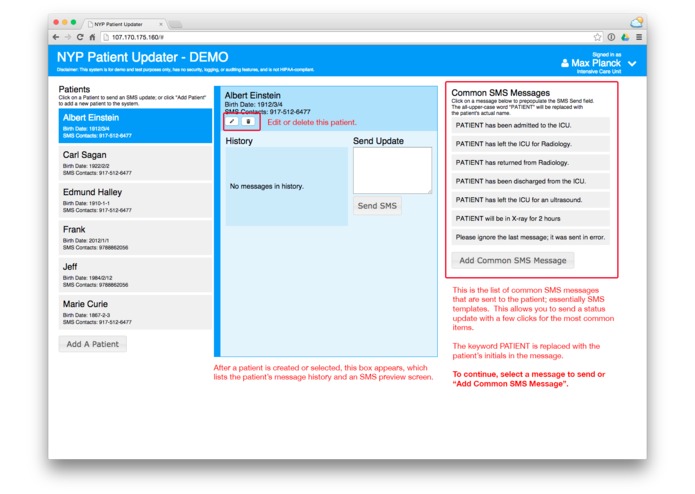 NYP Patient Updater – screenshot 4