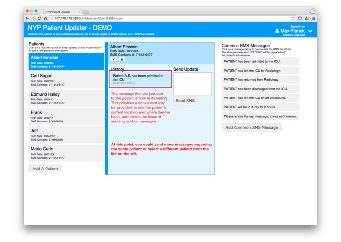 NYP Patient Updater – screenshot 6