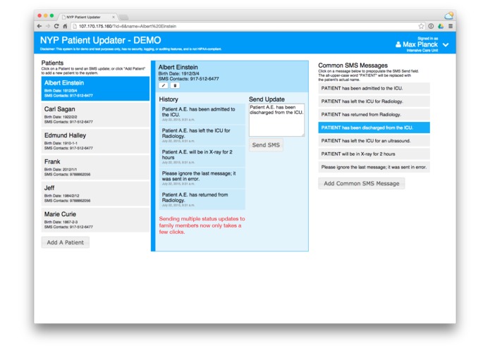NYP Patient Updater – screenshot 7