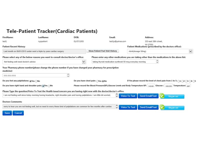 Tele-Patient Track – screenshot 6
