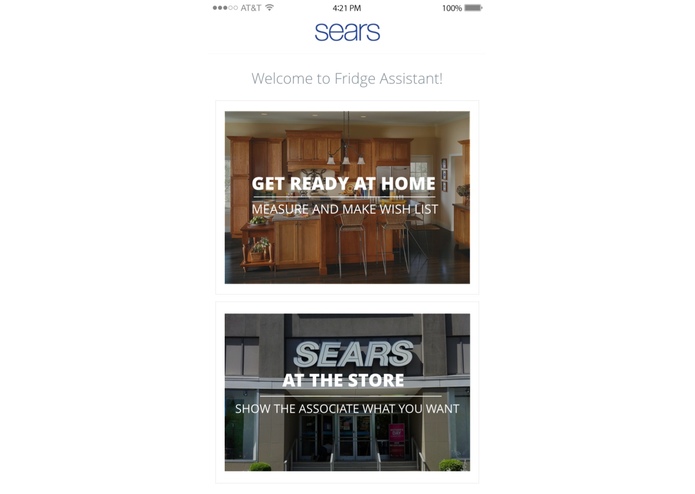 Sears - Fridge Assistant – screenshot 2
