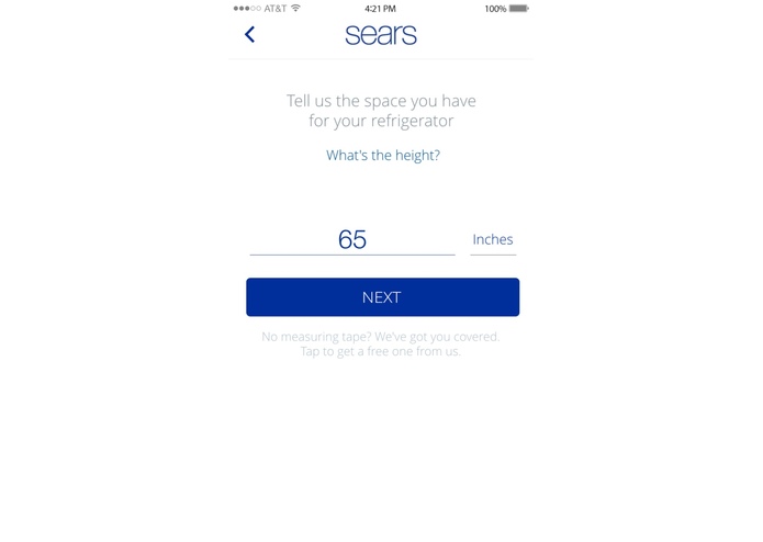 Sears - Fridge Assistant – screenshot 4