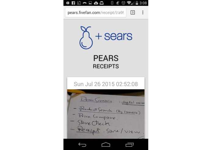 Pears - Personalized Sears Experience – screenshot 2