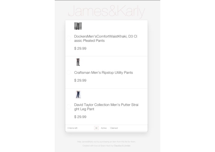 Sears SimpleGift Registry: Your Collaborative Registry – screenshot 3