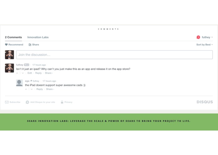 Sears Innovation Labs – screenshot 3