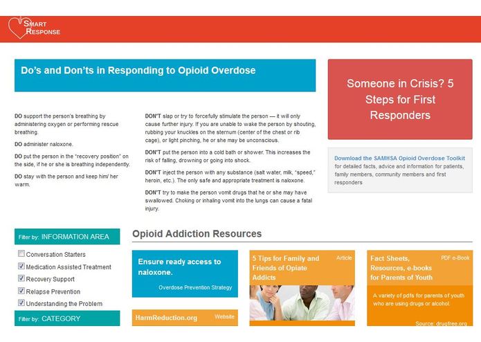 Smart Response for Opioid Addiction – screenshot 3