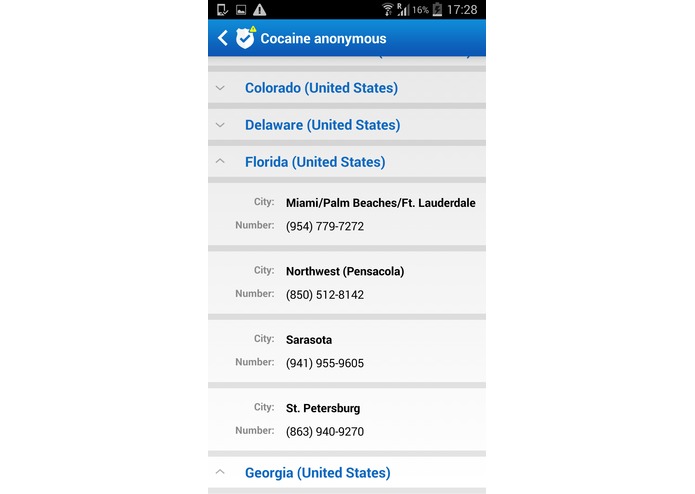 Reintegration monitor – screenshot 1