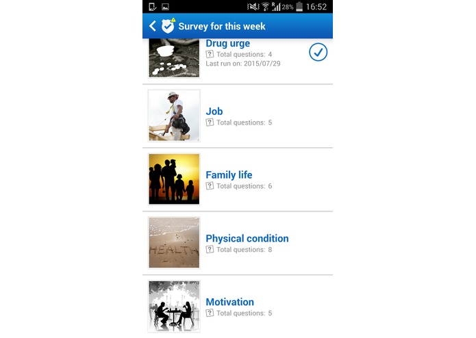 Reintegration monitor – screenshot 5