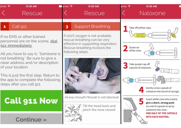 OpiRescue – screenshot 1