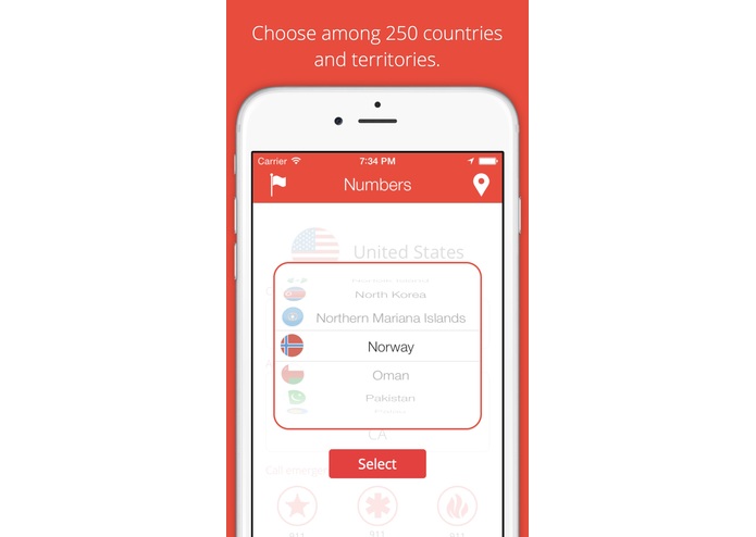 Emergency Phone Numbers – screenshot 3