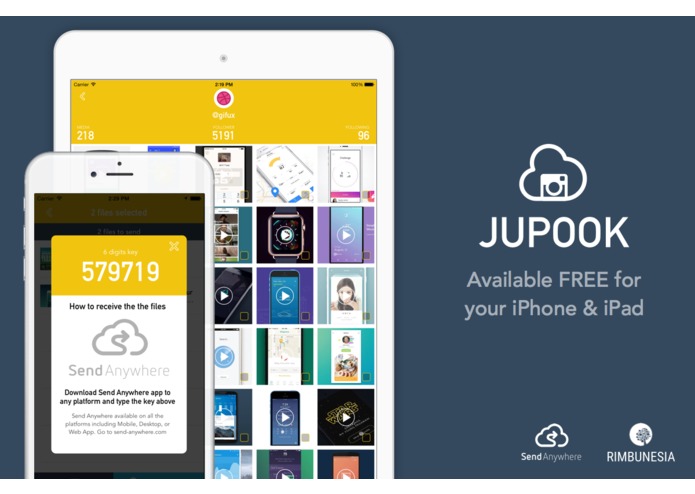 Jupook – screenshot 1