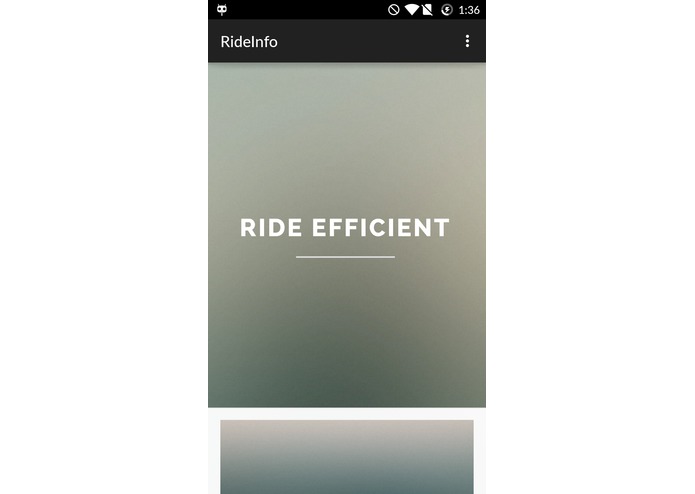 InfoRide – screenshot 2