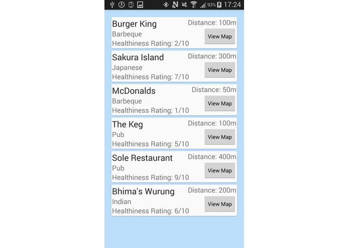 Healthy Eating – screenshot 2