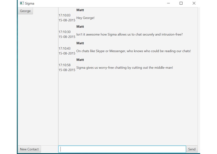Sigma – screenshot 1