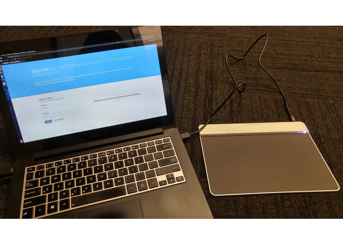 SignAuth – screenshot 2