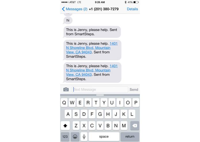 SafeSteps – screenshot 5