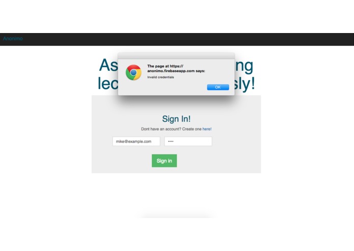 Anonimo – screenshot 2