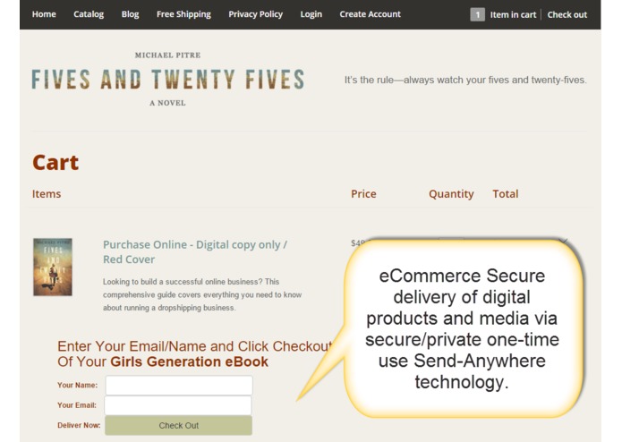 SecureDelivery powered by Send-Anywhere – screenshot 3