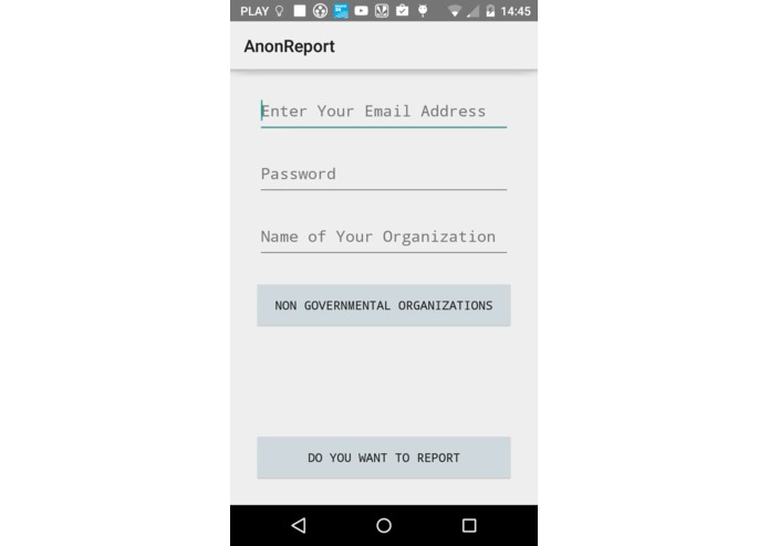 AnonReport – screenshot 3