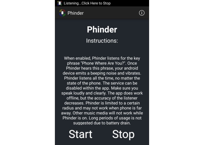 PhoneFinder – screenshot 2