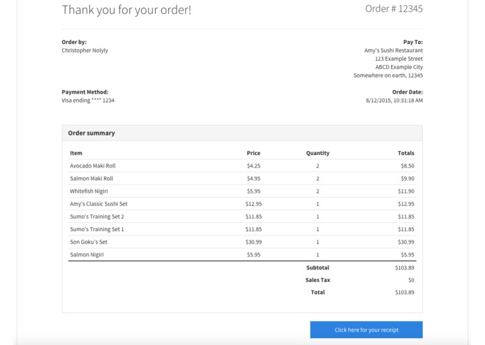 eReceipt-Anywhere – screenshot 6