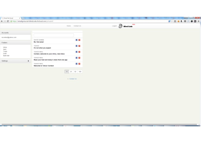 Email got Social – screenshot 2