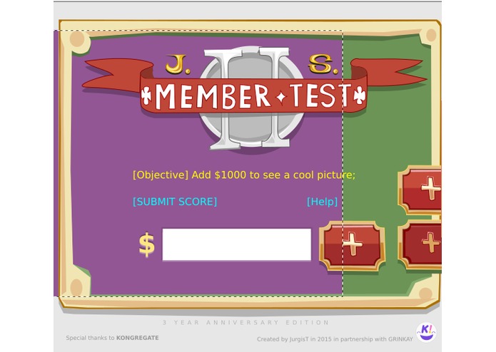 Member Test 2 – screenshot 1