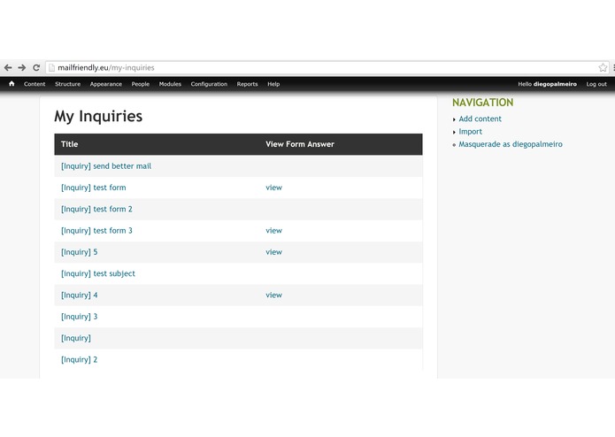 MailFriendLy – screenshot 2
